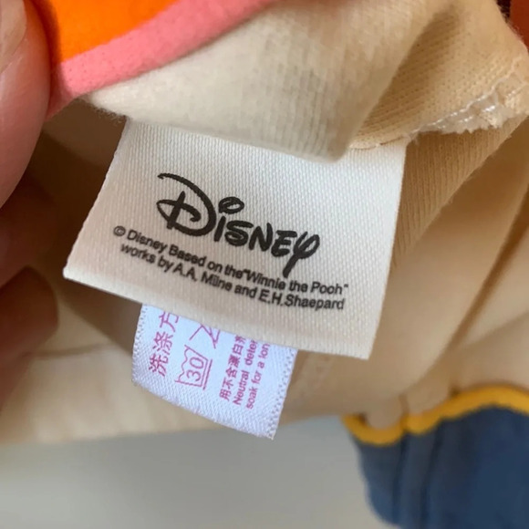 Disney Winnie The Pooh x Gongdie Pyjama Top Front Buttoned Collared Large - Picture 3 of 9